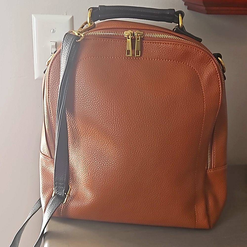 ROOLEE CARMEL VEGAN LEATHER BACKPACK